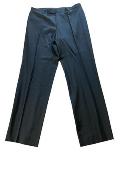 HUGO BOSS Pasolini Movie Super 100s Suit Sz 44L Blazer Pant 35x33 Black Business - Picture 8 of 11